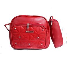 Pack My Baby : Sac à langer en Cuir 4 pièces - Rouge au meilleur prix au Maroc