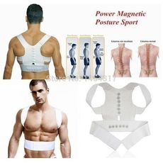 Correcteur de Posture Puissance magnétique arrière de l'épaule  support gilet de Support au meilleur prix au Maroc