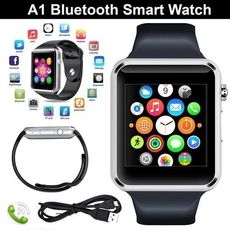 GT08 SMART Watch Montre Connectée avec carte sim - SILVER au meilleur prix au Maroc