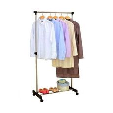 Rangement Porte Vêtement  Manteau Télescopique, Support Suspension Vêtement Manteau au meilleur prix au Maroc