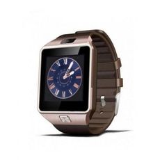 SMART Watch Montre Bluetooth & Carte SIM - Gold au meilleur prix au Maroc