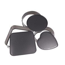 Nouveau 3 Non Bâton Gâteau Pan de Cuisson au four Plateau Boîtes Chaleur Carré Rond Ensemble au meilleur prix au Maroc