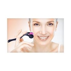 DERMA ROLLER Système Pour Visage accélère le renouvellement cellulaire - 0.5mm au meilleur prix au Maroc