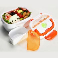 ELECTRIC LUNCHBOX BOITE A REPAS ELECTRIQUE ET CHAUFFE PLATS ORANGE au meilleur prix au Maroc
