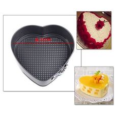 Nouveau 3 Non Bâton Gâteau Pan de Cuisson au four Plateau Boîtes Chaleur Carré Rond Ensemble au meilleur prix au Maroc