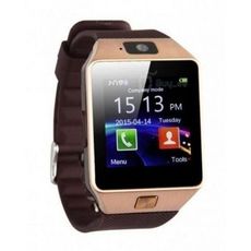 SMART Watch Montre Bluetooth & Carte SIM - Gold au meilleur prix au Maroc