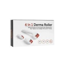 DERMA ROLLER System avec des aiguilles de titanium 4 in 1 au meilleur prix au Maroc