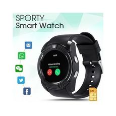Montre connectée SMART Watch 2017 Bleutooth GSM Camera au meilleur prix au Maroc