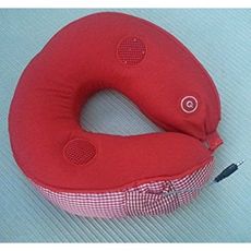 Oreiller Massage Avec Haut-Parleur MP3-Rouge au meilleur prix au Maroc