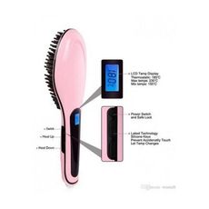 Brosse cheveux lissante électrique Magique au meilleur prix au Maroc