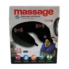 Oreiller Massage Avec Haut-Parleur MP3-NOIR au meilleur prix au Maroc