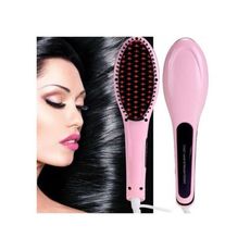 Pack Brosse cheveux lissante électrique + Brosse de nettoyage pour visage 5 en 1 au meilleur prix au Maroc