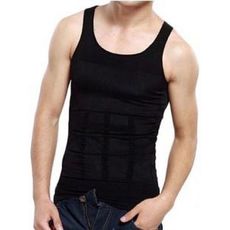 Débardeur Gainant Amincissant Pour Homme - Black au meilleur prix au Maroc