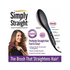 Brosse Simply Straight Electrique FAST HAIR au meilleur prix au Maroc