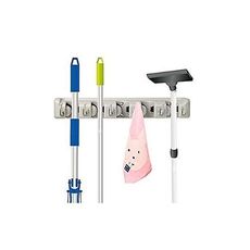 Porte Balais Mural a 5 Compartiments au meilleur prix au Maroc