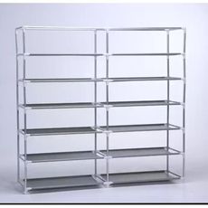 Armoire de chaussures 12 étages - mauve au meilleur prix au Maroc