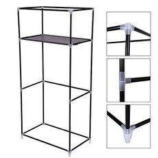 Armoire de Vêtements - MARRON au meilleur prix au Maroc