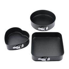 Moule à cake en forme de 3 pcs la nouvelle qualité au meilleur prix au Maroc