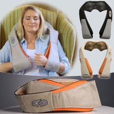 Masseur cervical chauffant - Coussin massant pour voiture et bureau au meilleur prix au Maroc