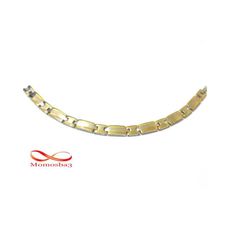 Bracelet En Acier Inoxydable - Argent & DORE au meilleur prix au Maroc