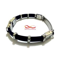 Bracelet En Silicon Et Acier Inoxydable au meilleur prix au Maroc