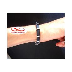 Bracelet En Silicon Et Acier Inoxydable au meilleur prix au Maroc