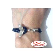 Bracelet Fishtail Cuir + Fermoir En Acier Inoxydable au meilleur prix au Maroc