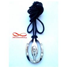 Collier Avec Pendentif 5 Pierres Unisex (Fil Réglable) au meilleur prix au Maroc