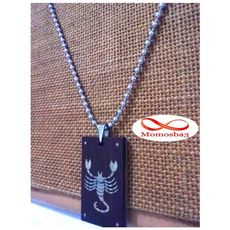 Chaine Avec Pendentif Scorpion En Acier Inoxydable au meilleur prix au Maroc