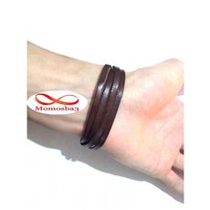 Bracelet Ancre Marine Cuir MARRON au meilleur prix au Maroc