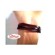 Bracelet Ancre Marine Cuir MARRON au meilleur prix au Maroc