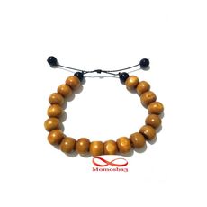 Agate Bois MARRON Avec Cordon Réglable au meilleur prix au Maroc