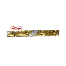 Bracelet En Acier Inoxydable Argenté + DORE Unisex Réglable au meilleur prix au Maroc