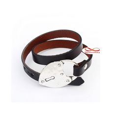 Bracelet Cuir Noir Avec Fermoir Charm Unisex au meilleur prix au Maroc