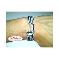 Bracelet Encre Marine Avec Fil Cotton Unisex au meilleur prix au Maroc