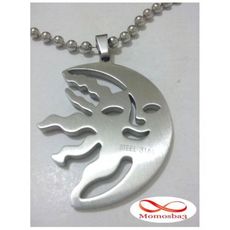 Chaîne Avec Pendentif Soleil En Acier Inoxydable au meilleur prix au Maroc