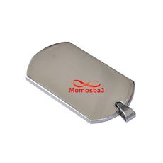 Chaine maille boule + Plaque militaire - Acier inoxydable au meilleur prix au Maroc