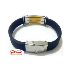 Bracelet En Silicone, Acier Inoxydable & Plaqué Or au meilleur prix au Maroc