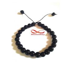 Agate Verre 8MM Avec Fil Réglable Unisex au meilleur prix au Maroc