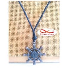 Collier marine pour homme avec cordon réglable au meilleur prix au Maroc