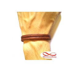 Bracelet Ancre Marine BRONZE Sur Cuir MARRON (Réglable) au meilleur prix au Maroc