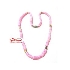 Collier Coquillage Naturel - ROSE au meilleur prix au Maroc