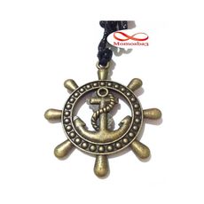 Collier Avec Pendentif Marine Cordon Réglable - Unisex au meilleur prix au Maroc