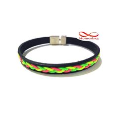 Bracelet silicone avec ligne mince multicolor au meilleur prix au Maroc