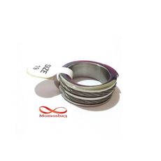 Bague En Acier Inoxydable Argenté au meilleur prix au Maroc