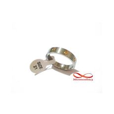 Bague En Acier Inoxydable Argenté DORE - Unisex au meilleur prix au Maroc