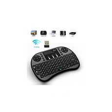 mini clavier tactile sans fil télécommande à main LED rétro-éclairé pour Raspberry Pi 2/3, KODI, Android TV Box, HTPC / IPTV, Windows 7 8 10 au meilleur prix au Maroc