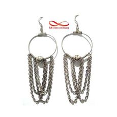 Boucles D’oreilles - Argenté au meilleur prix au Maroc