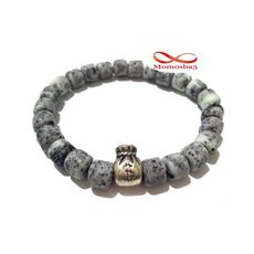 Agate Pierre Avec Pendentif Dollar Argenté Unisex au meilleur prix au Maroc