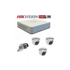 Kit vidéosurveillance 2 Mega Pixel : DVR Turbo HD + 3 caméras interieur + 1 d'exterieur HD au meilleur prix au Maroc